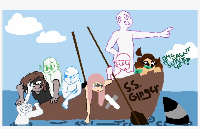 Sinking Ship Collab, transparent png download