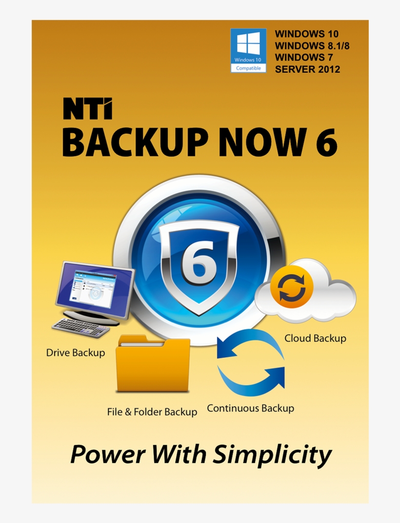 Nti Backup Now 6, transparent png download
