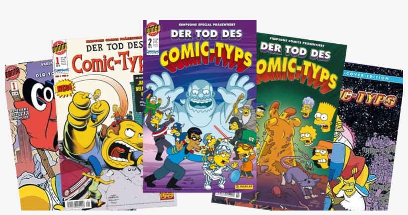 Comic Book Guy German Logo, transparent png download