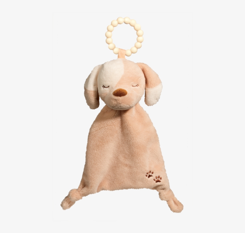 Tan Puppy Lil' Scshulmpie Teether, transparent png download