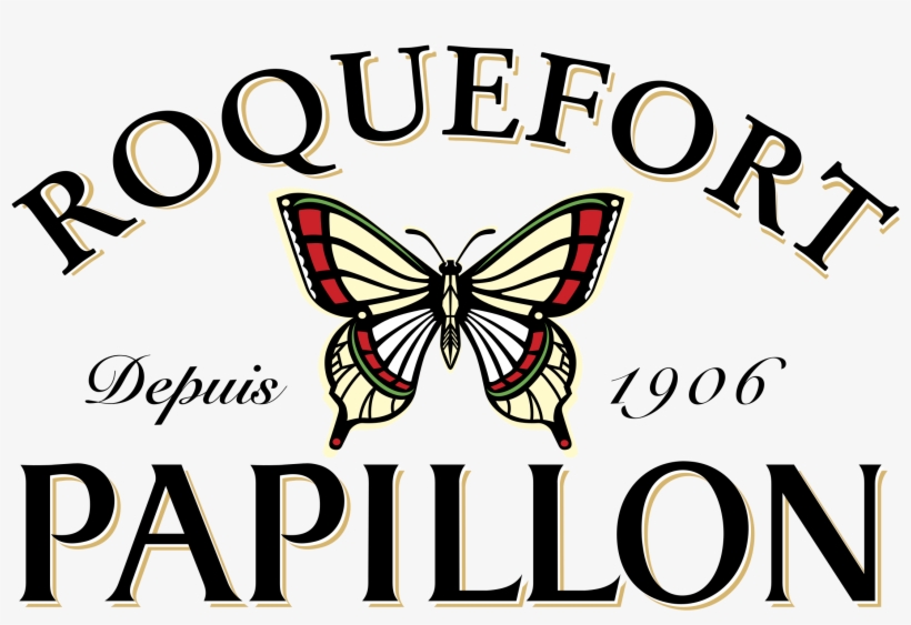 Papillon Roquefort Logo Png Transparent, transparent png download
