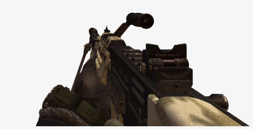 L86 Lsw Desert Mw2, transparent png download