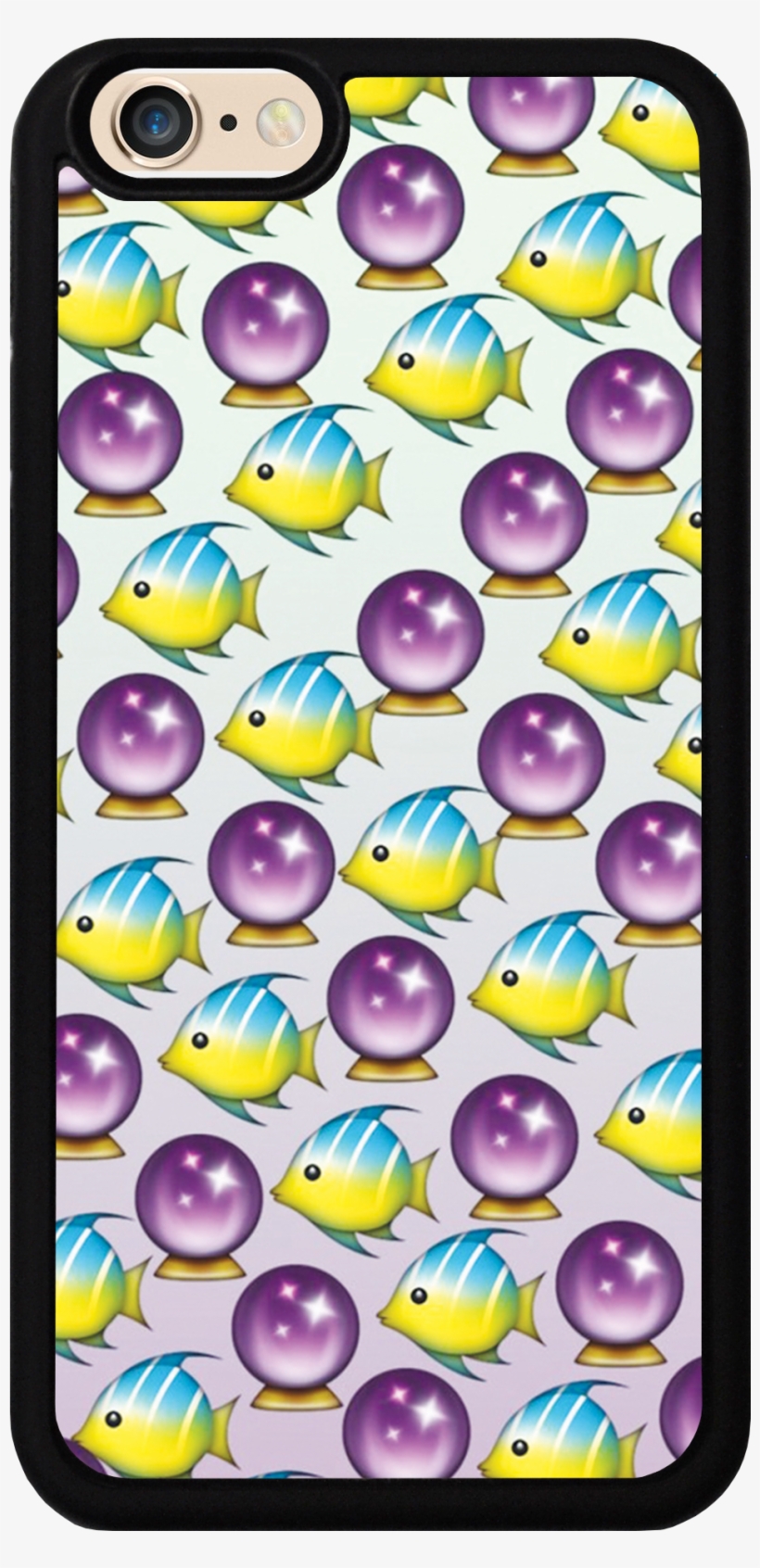 Emoji Fish Case, transparent png download