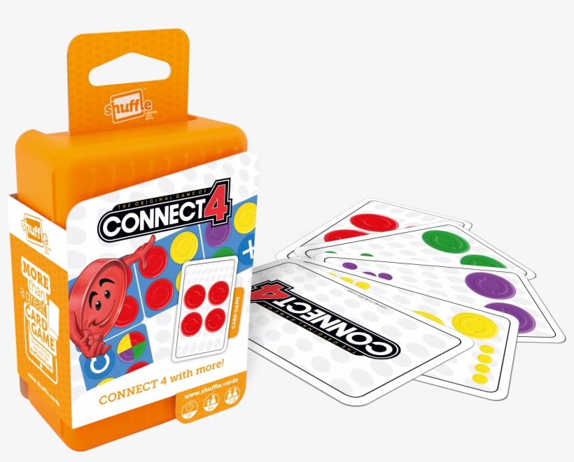 Shuffle Connect 4 Cards, transparent png download