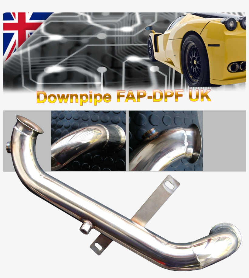 Downpipe Fap Dpf Removal Steel, transparent png download