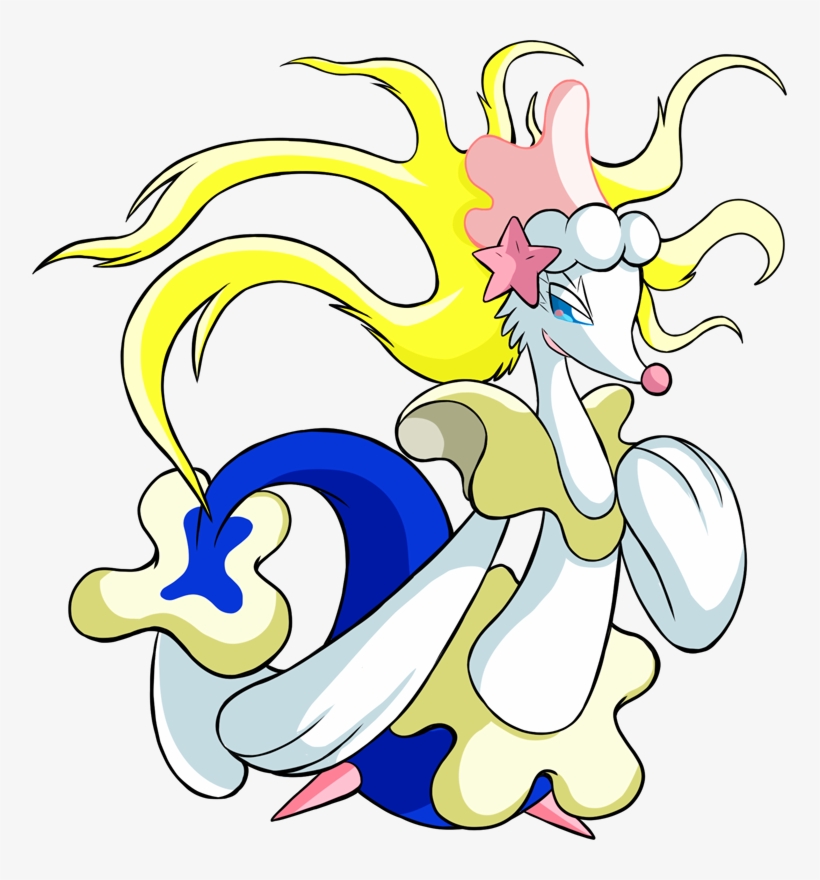 Pokemon 10730 Shiny Mega Primarina Pokedex, transparent png download