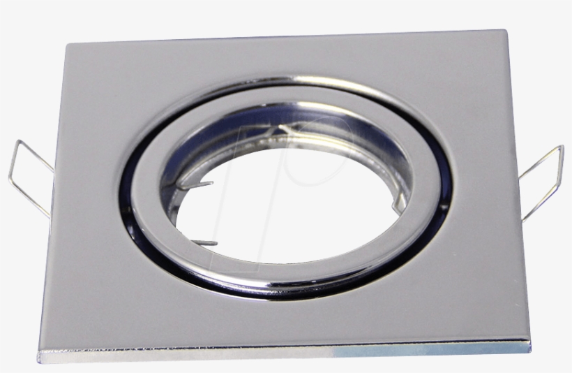 Gu10 Mounting Frame, Square, Movable, Chrome V-tac, transparent png download