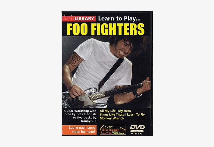 Lick Library Learn To Play Foo Fighters Dvd Tafoodvd034, transparent png download