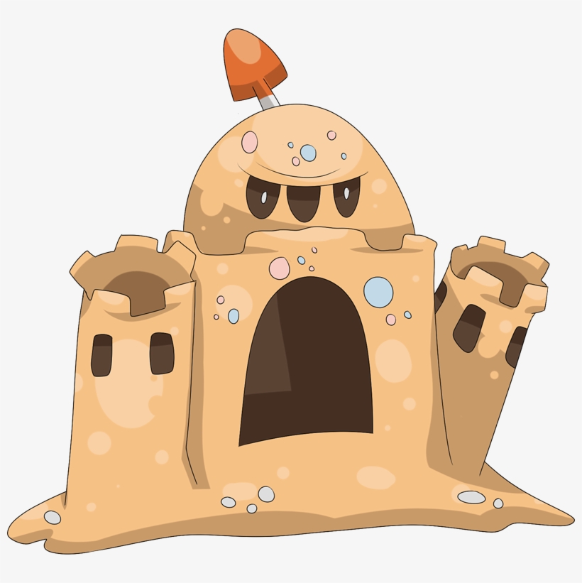 Pokemon Shiny-palossand Is A Fictional Character Of, transparent png download