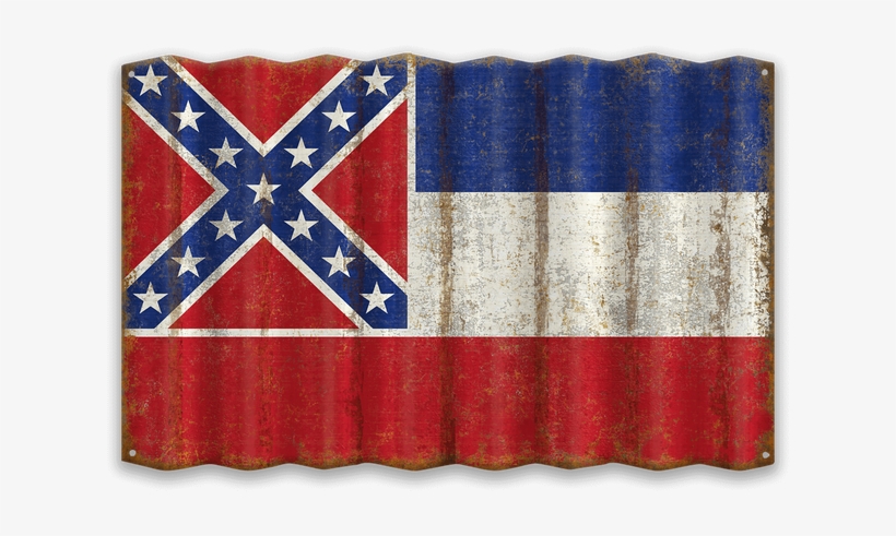 Mississippi Corrugated State Flag, transparent png download