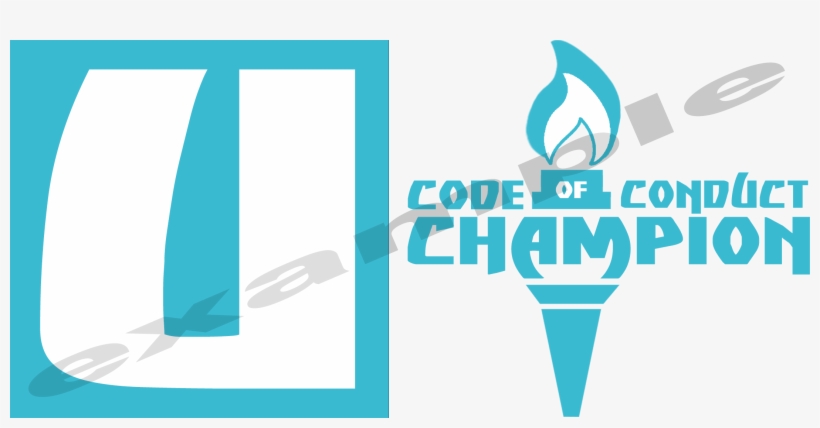 Code Of Conduct Champion Logo Eg, transparent png download