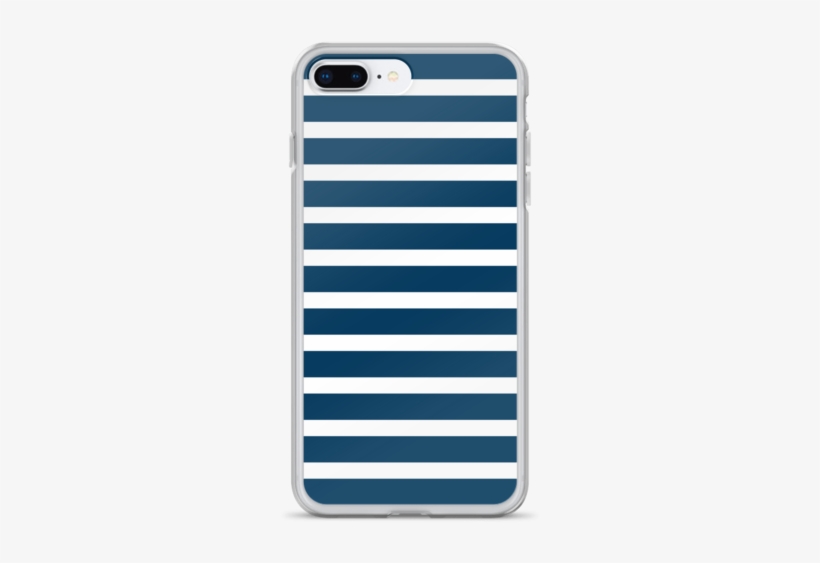 Navy And White Stripes Iphone Case, transparent png download