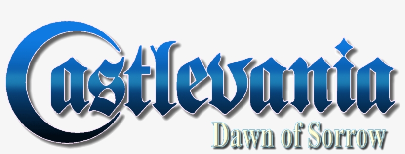 Castlevania Dawn Of Sorrow Logo, transparent png download