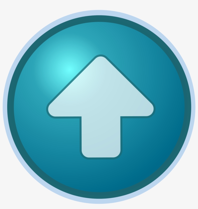 ملف - Bluesphere Arrow-up - Svg, transparent png download