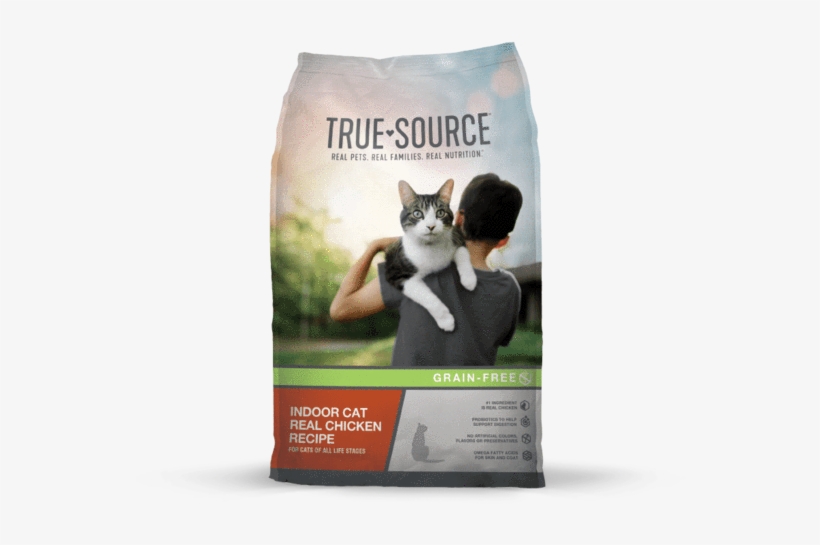 True Source Grain Free Indoor Cat Real Chicken Recipe, transparent png download