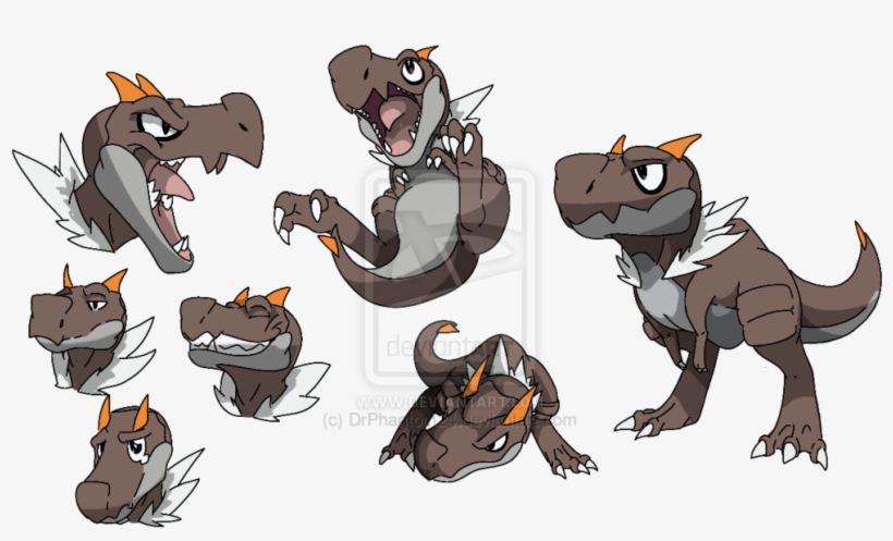 333kib, 1024x572, Poke Design Tyrunt By Drphantom24-d6maohm, transparent png download