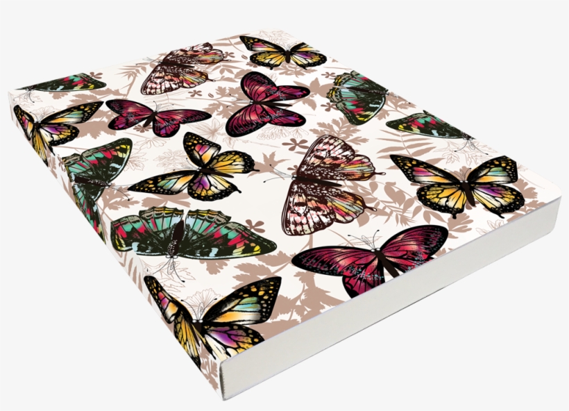 Flatline Sketchbook Vintage Butterflies, transparent png download