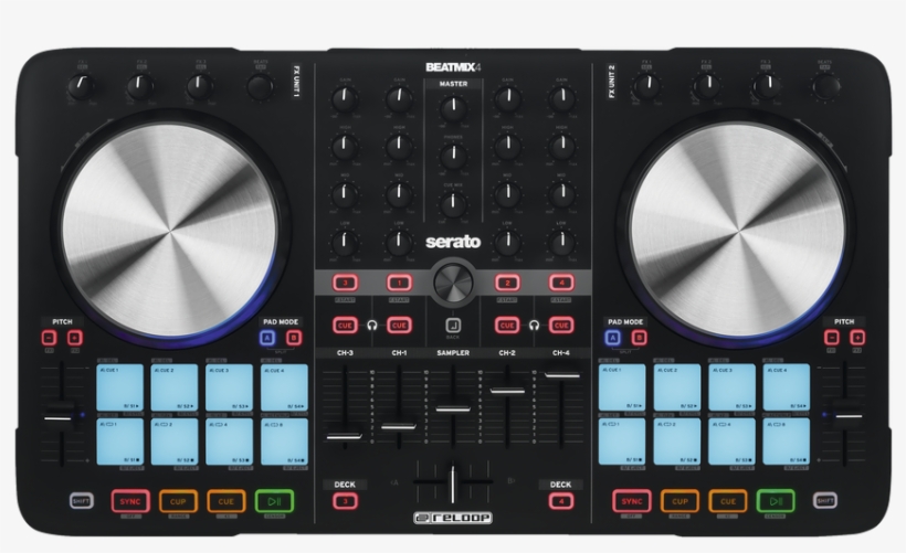 [musikmesse] Reloop Beatmix 4 Mk2, transparent png download