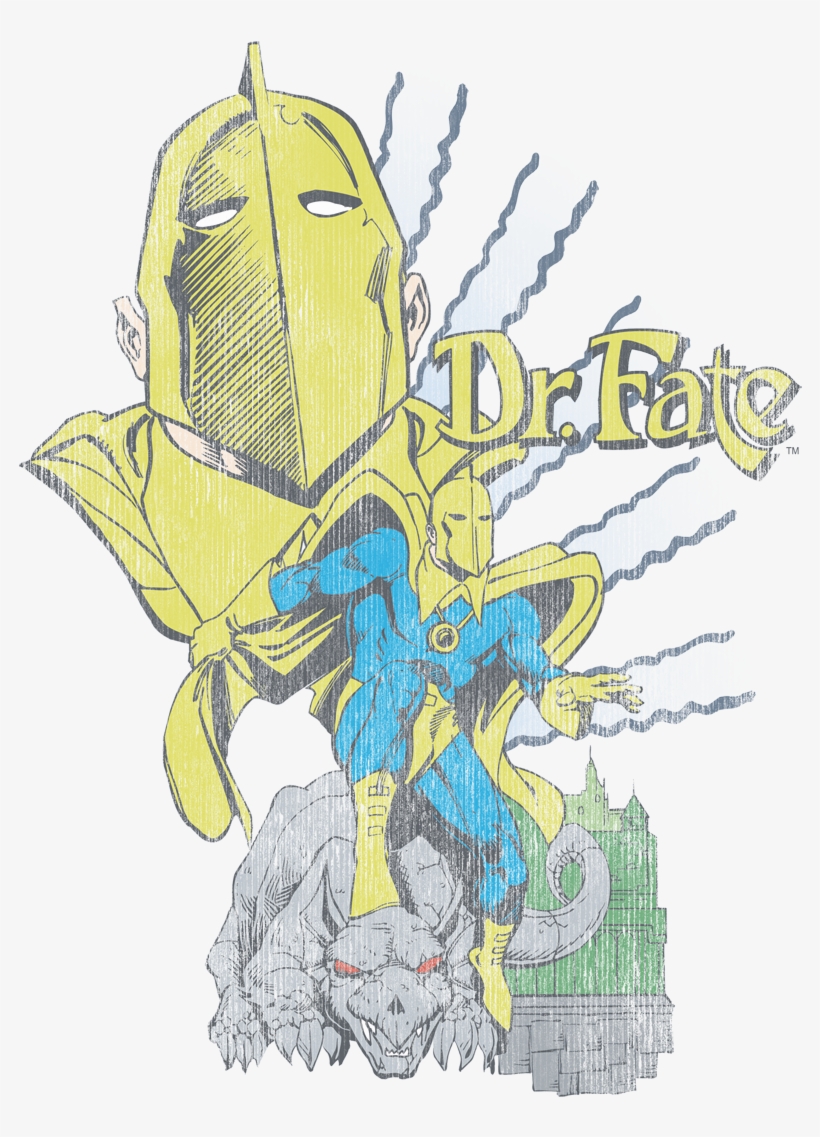 Dc Comics Dr Fate Men's Regular Fit T-shirt, transparent png download