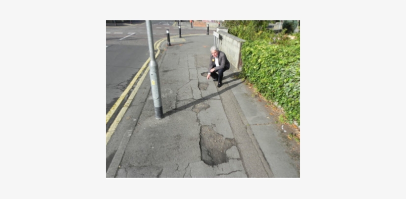 Mike Mackrory Pothole Before, transparent png download