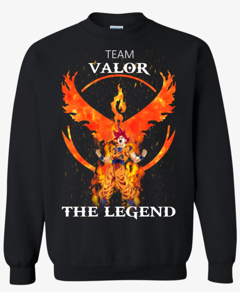 Team Valor Goku, transparent png download