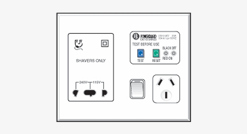 You Searched For Rcd Protected Hospitality / Shaver, transparent png download