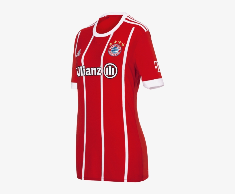 Fc Bayern Jersey Home Women Soccer 2017/18, transparent png download
