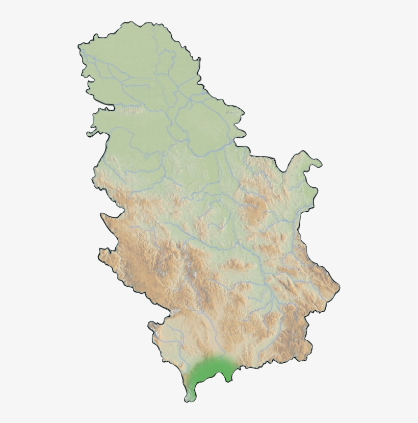 Distribution Map Of Pyrgus Andromedae In Serbia, transparent png download