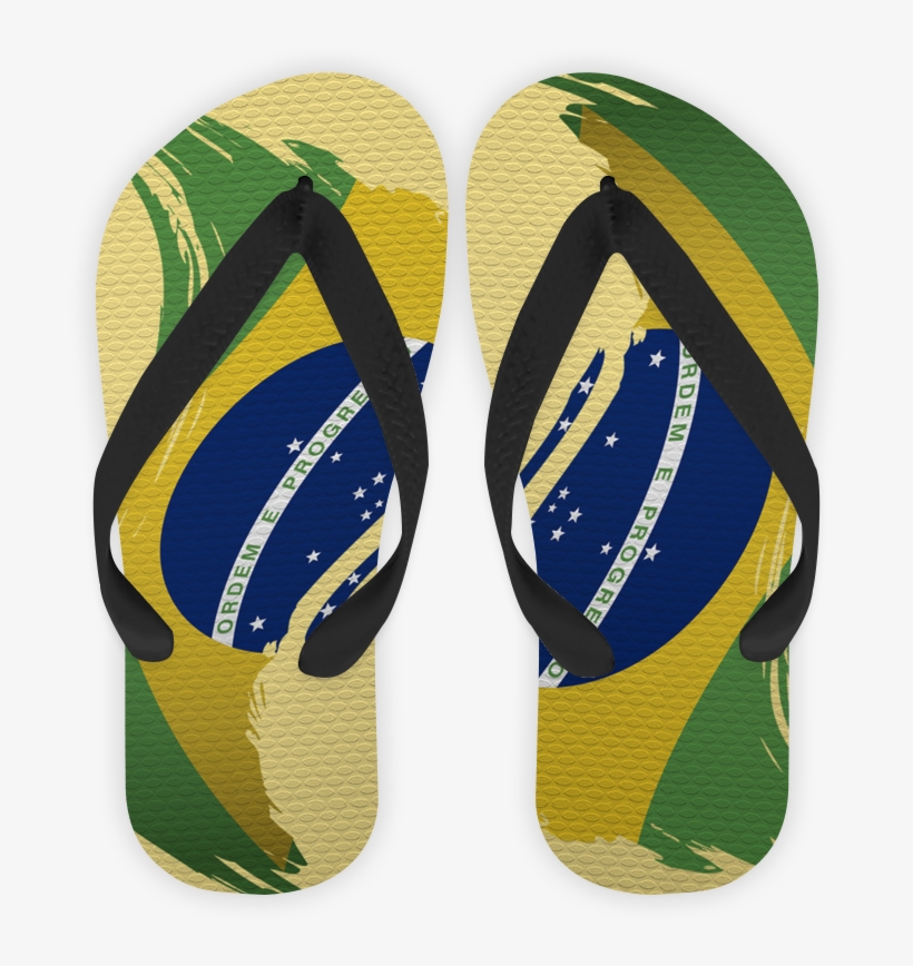 Chinelo Bandeira Do Brasil I De Lemon Pepperna, transparent png download