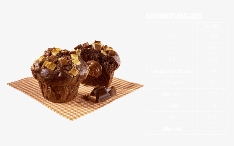 Muffin Double Chocolate, transparent png download