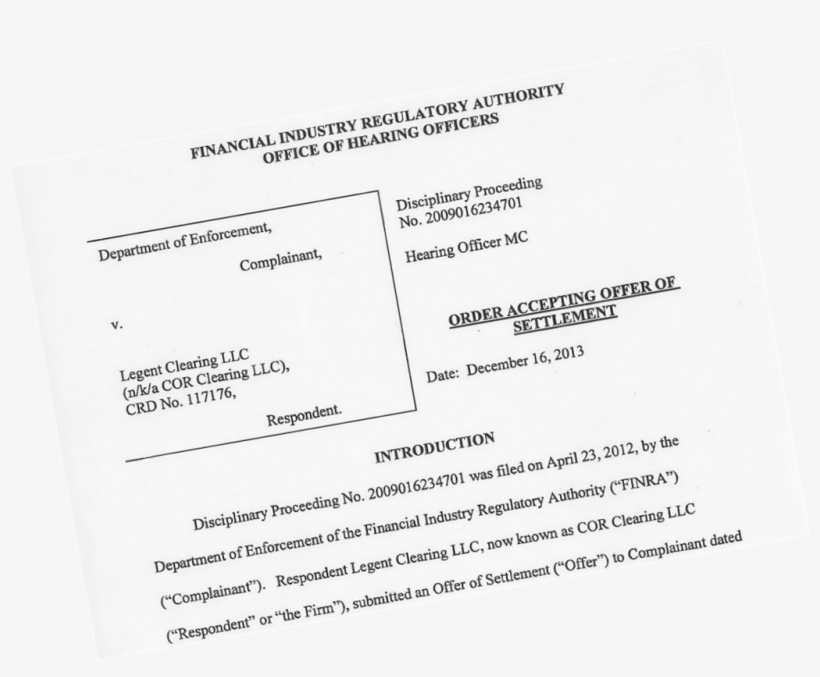 Among Other Findings, Finra Determined That Cor's Anti-money, transparent png download