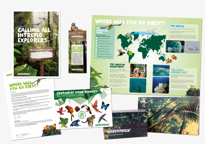 Buy Greenpeace Virtual Reality Explorer Kit, transparent png download