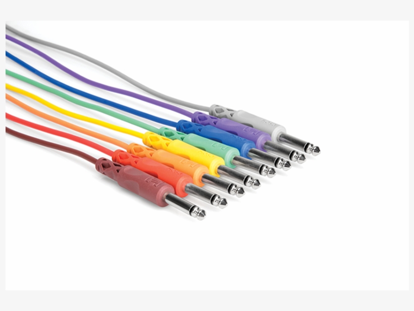 Hosa Cpp-830 1' Unbalanced Patch Cables, transparent png download
