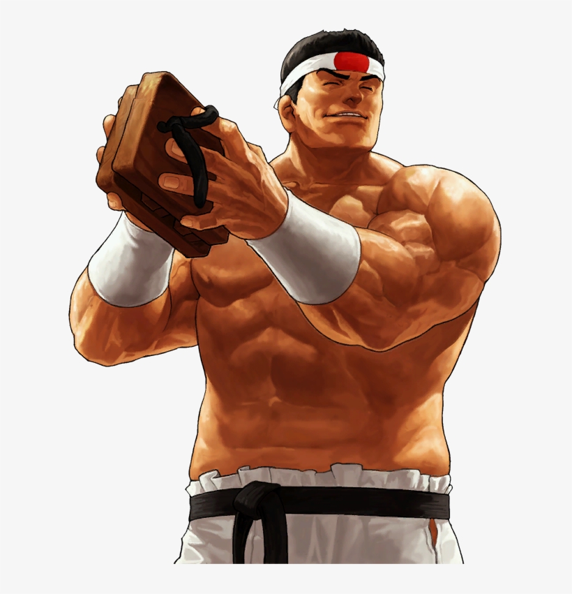 Goro Daimon Kof12 Win Portrait, transparent png download