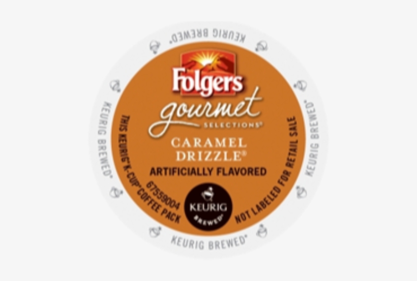 Folgersâ® Caramel Drizzleâ® K-cup Coffee 24/box, transparent png download