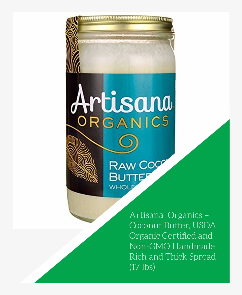 Artisana Organics Coconut Butter, Usda Organic Certified, transparent png download