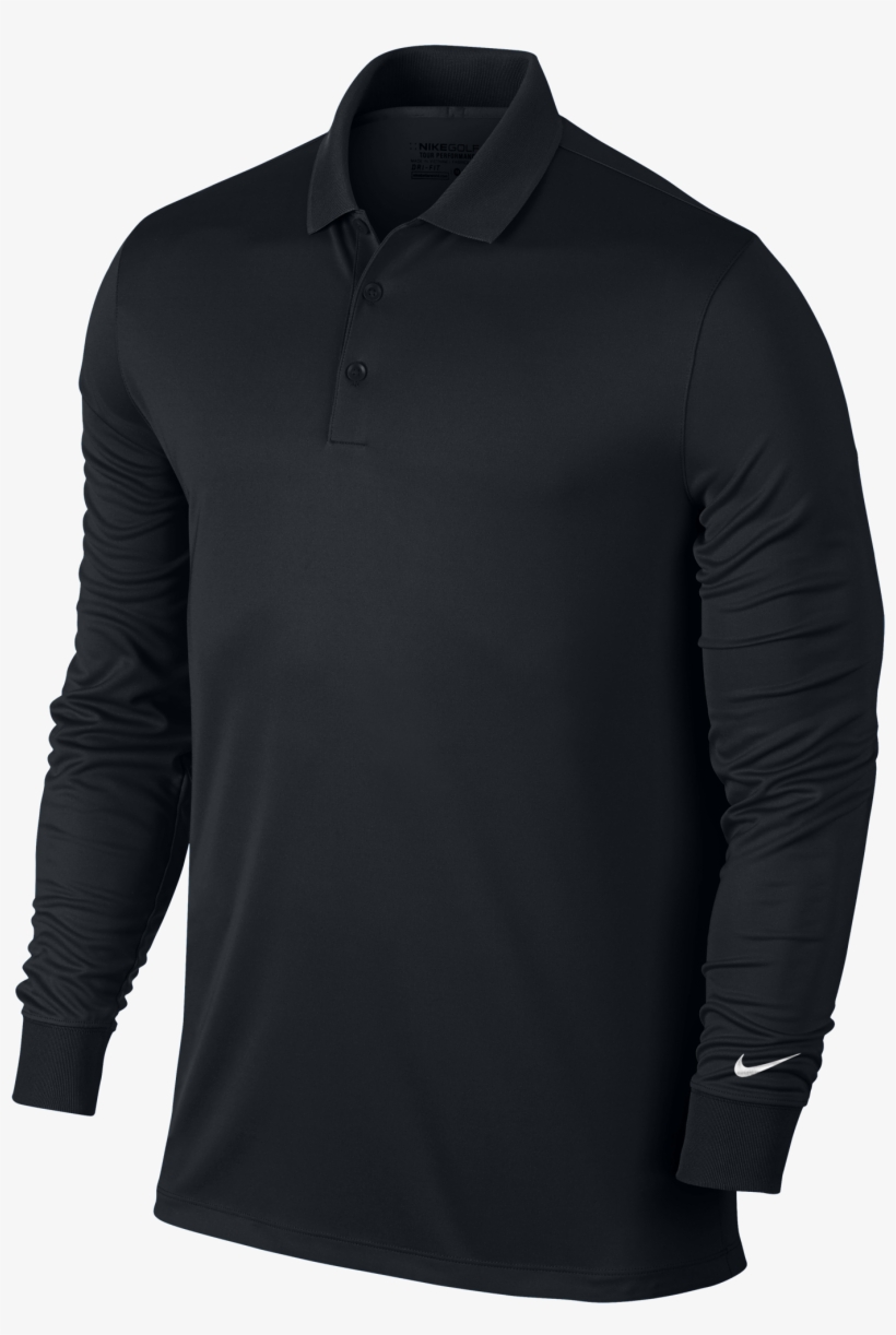 Nike Victory Long Sleeve Polo, transparent png download