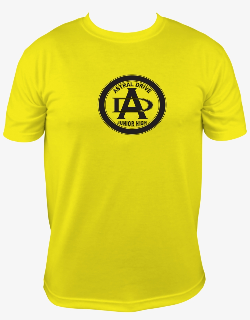 Gildan T-shirt Astral Drive Logo Across Front (black), transparent png download