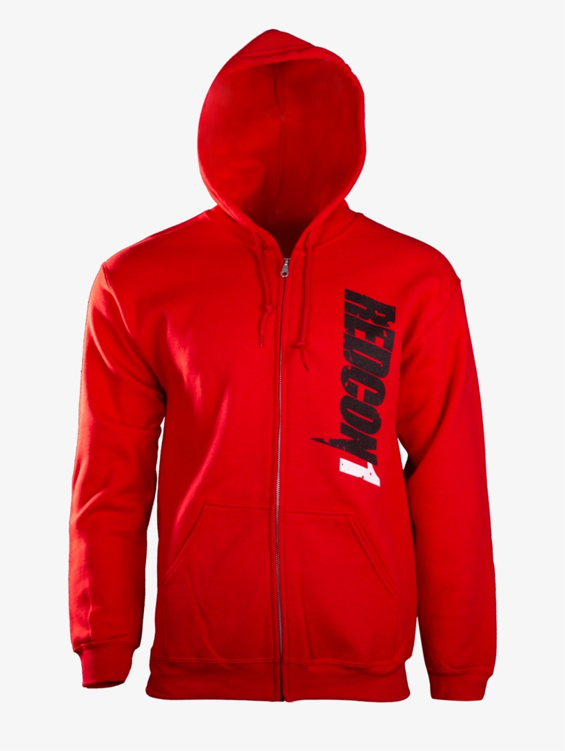 Red Dumbell Thsor Hoodie, transparent png download