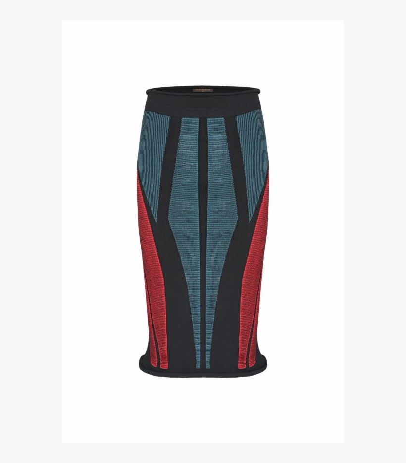 Louis Vuitton Tech Knit Skirt, transparent png download