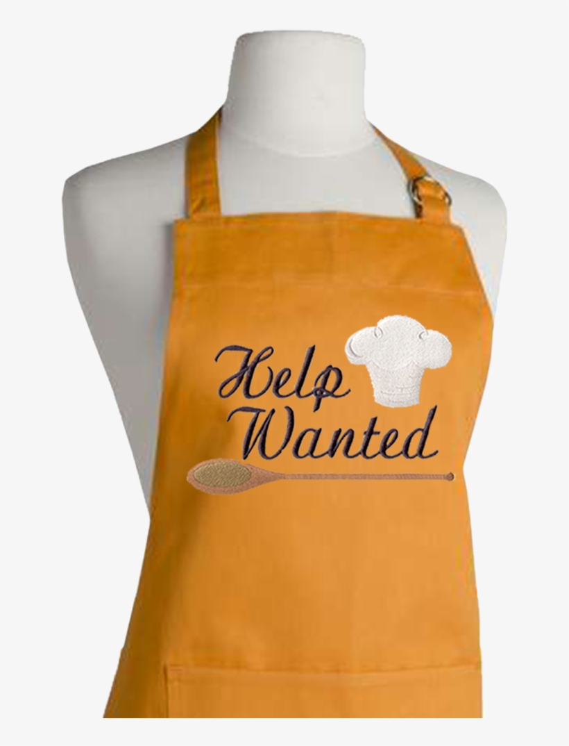Help Wanted Colorful Apron, transparent png download