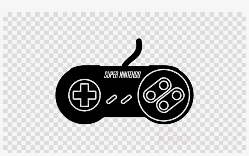 De Controle De Videogame Em Desenho Clipart Super Nintendo, transparent png download