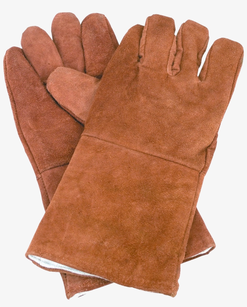 Leather Gloves For Welding, transparent png download