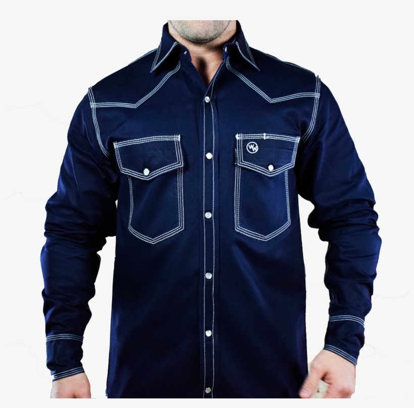Welding Shirt - Snap Fastener, transparent png download