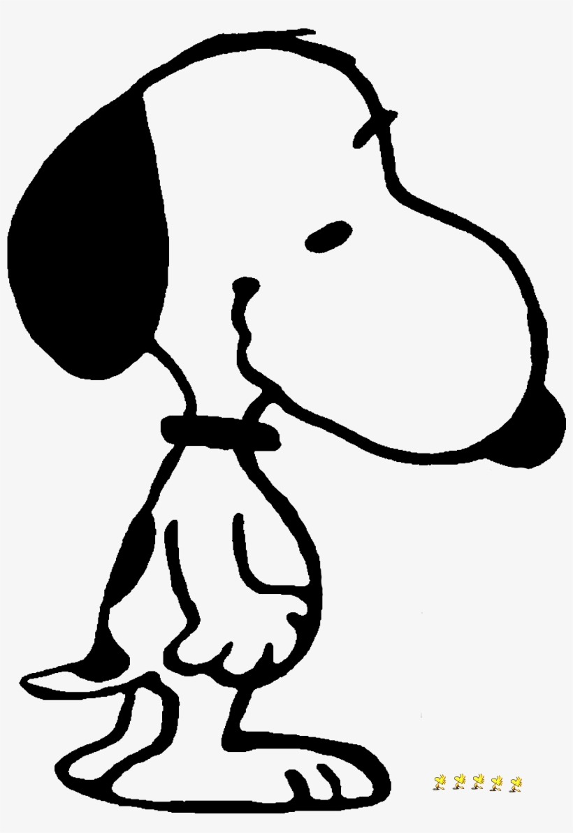 Snoopy And Woodstock Die-cut Vinyl Decal - Snoopy Png, transparent png download