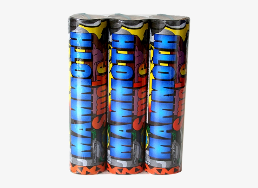 Mammoth X Large Smoke, Cello 3 Pk - Kaleidoscope, transparent png download