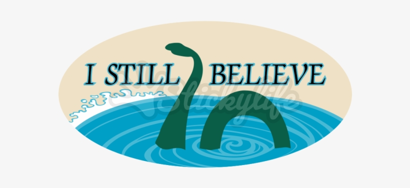 Loch Ness Monster Magnet - Calligraphy, transparent png download