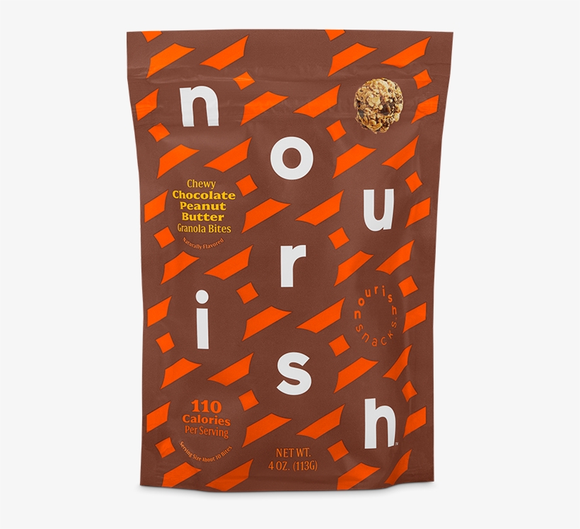 Chocolate Peanut Butter - Nourish Snacks Chocolate Peanut, transparent png download