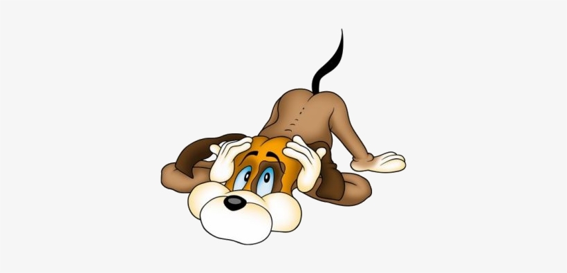 Cute Cartoon Dog - Sad Dog Clipart Transparent, transparent png download