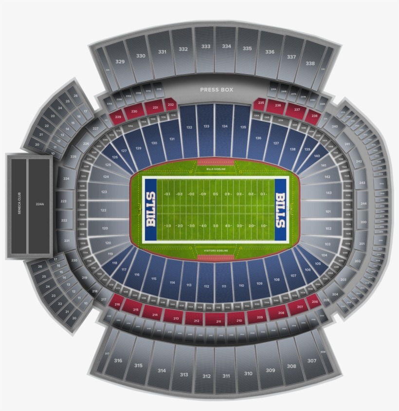 Oakland Raiders At Buffalo Bills At New Era Field Oct - Baseball Park, transparent png download